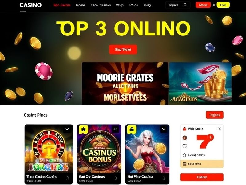 Discover the top 3 online casinos of 2024, ranked by game variety, security, and user satisfaction. Expert analysis of real money platforms with comprehensive guides for players of all levels.